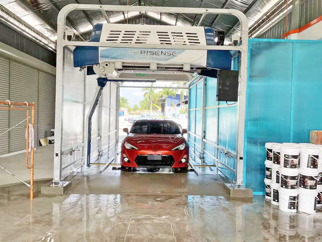 360 터치리스 자동차 세탁장치 42kw 출력 전력 및 비 wiping-free 분사 시스템