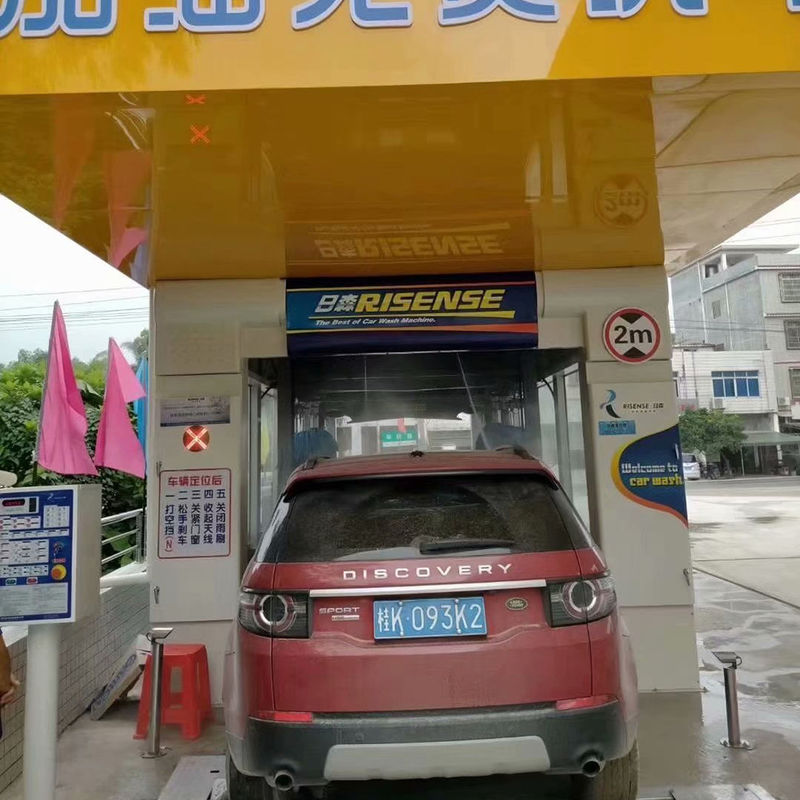 유럽에서 9번 브러쉬 자동 익스프레스 터널 자동차 세탁기의 왕