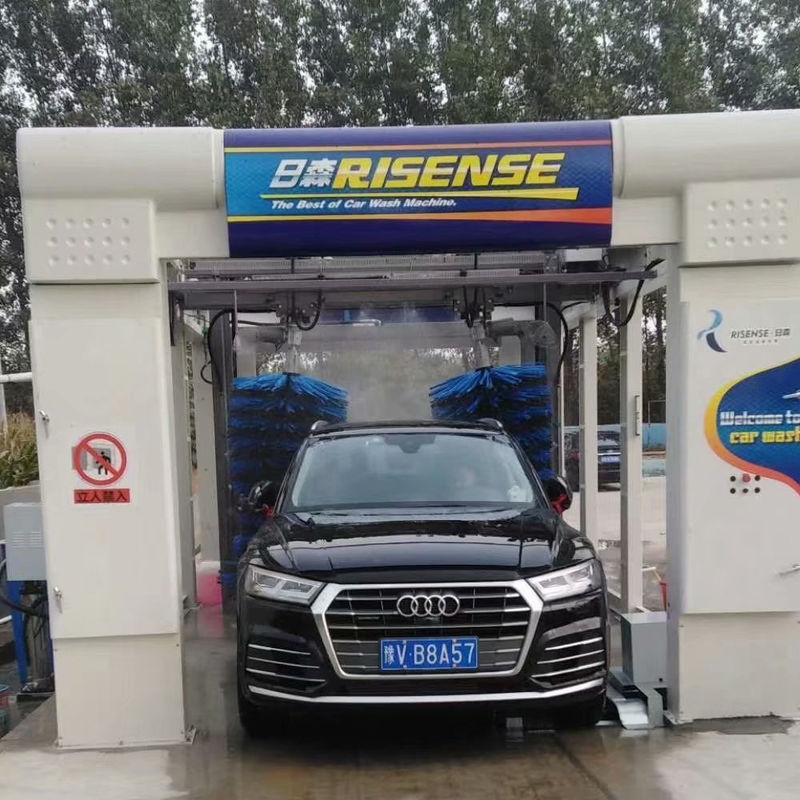 강력한 1500W 자동 터널 브러쉬 자동차 세탁기 자동차 칩 및 코치