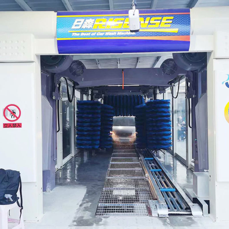 강력한 1500W 자동 터널 브러쉬 자동차 세탁기 자동차 칩 및 코치