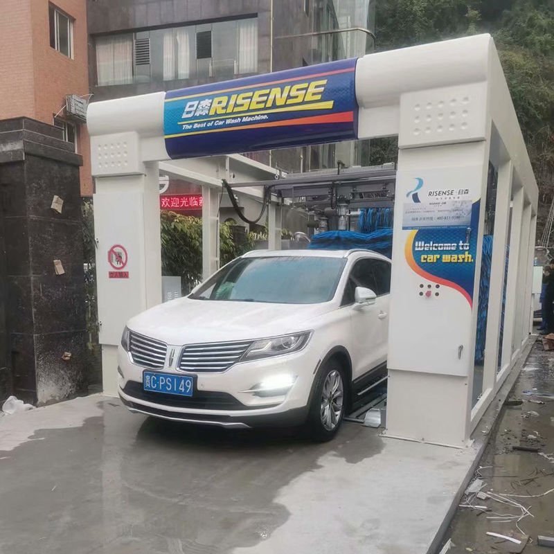 공기 압력 0.75-0.9Mpa 자동 터널 자동차 세탁기 Risense CC-670