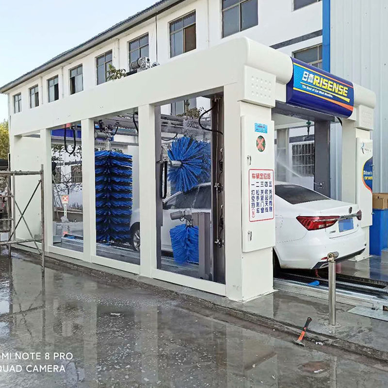 공기 압력 0.75-0.9Mpa 자동 터널 자동차 세탁기 Risense CC-670