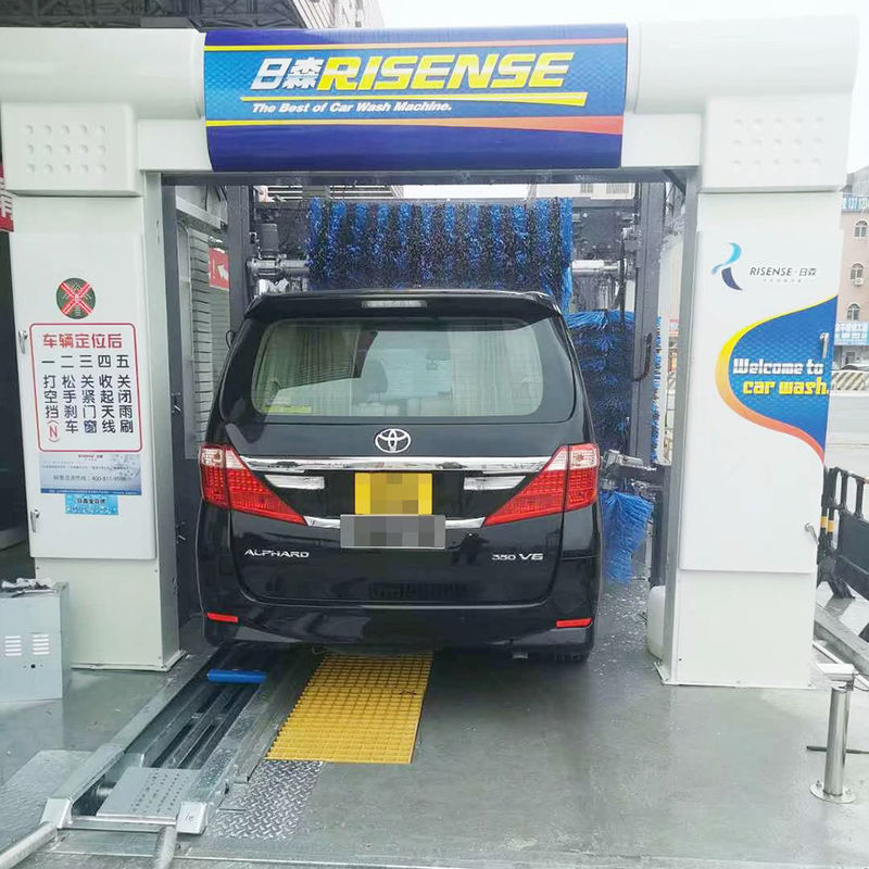 공기 압력 0.75-0.9Mpa 자동 터널 자동차 세탁기 Risense CC-670