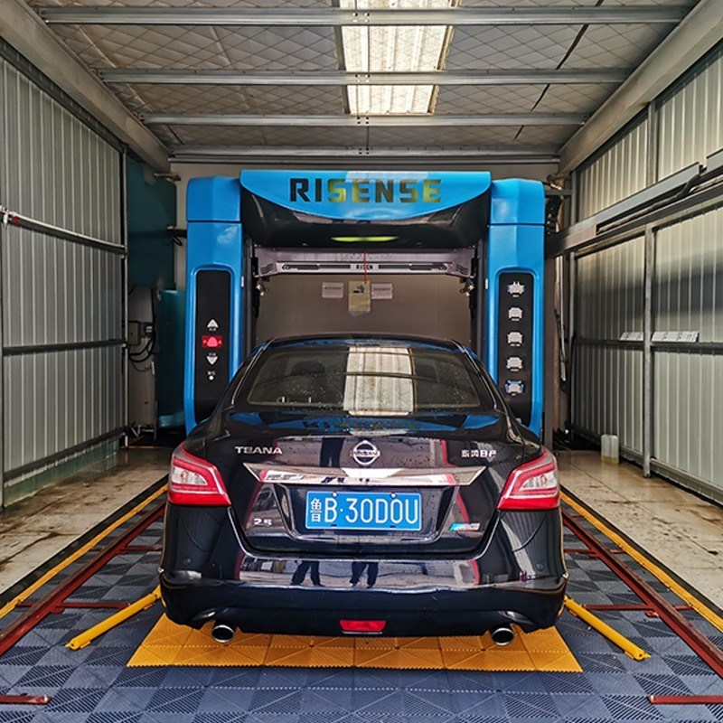 핫 덤프 된 진료 철강 프레임 리젠스 듀얼 팔 터치 무료 브러시리스 자동차 세탁 시스템