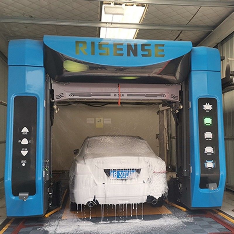 말레이시아에서 터치 무료 자동차 세탁기 Risense 360 완전 자동 브러쉬가 없는 접촉 기계