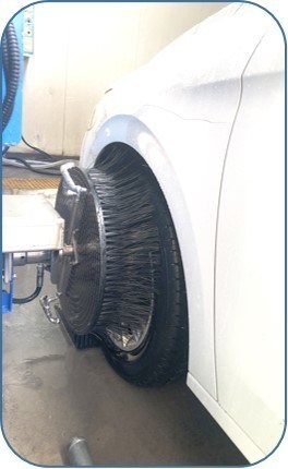 터치리스 자동차 세탁기 공기 건조기 라바 샴푸 25kW 1660mm*3620mm*3100mm 크기