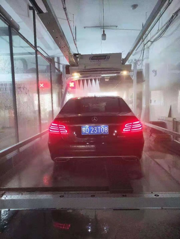 터치리스 자동차 세탁기 HP 231 기계 크기 L*W*H 7600*3315*3100