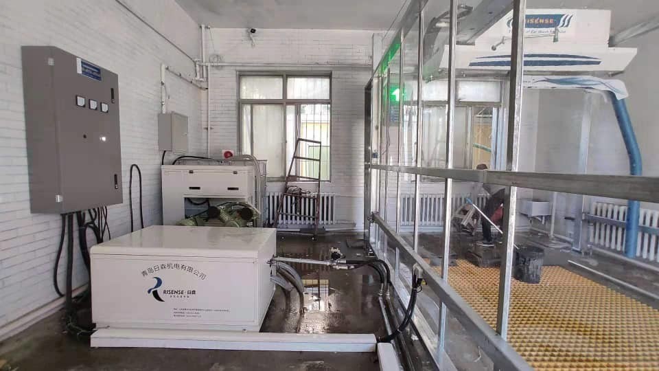 터치리스 자동차 세탁기 HP 231 기계 크기 L*W*H 7600*3315*3100